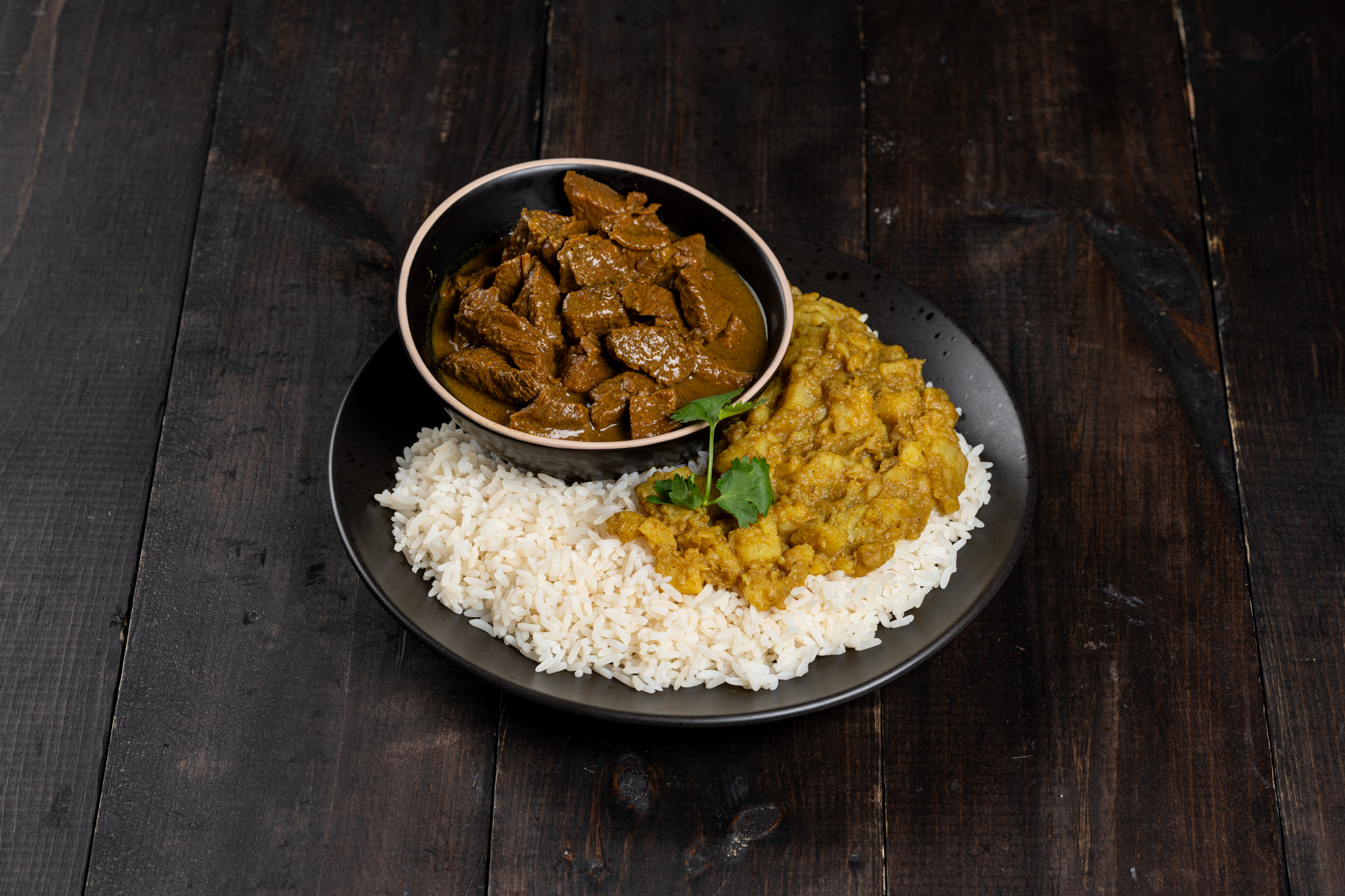 Curry Beef and Rice