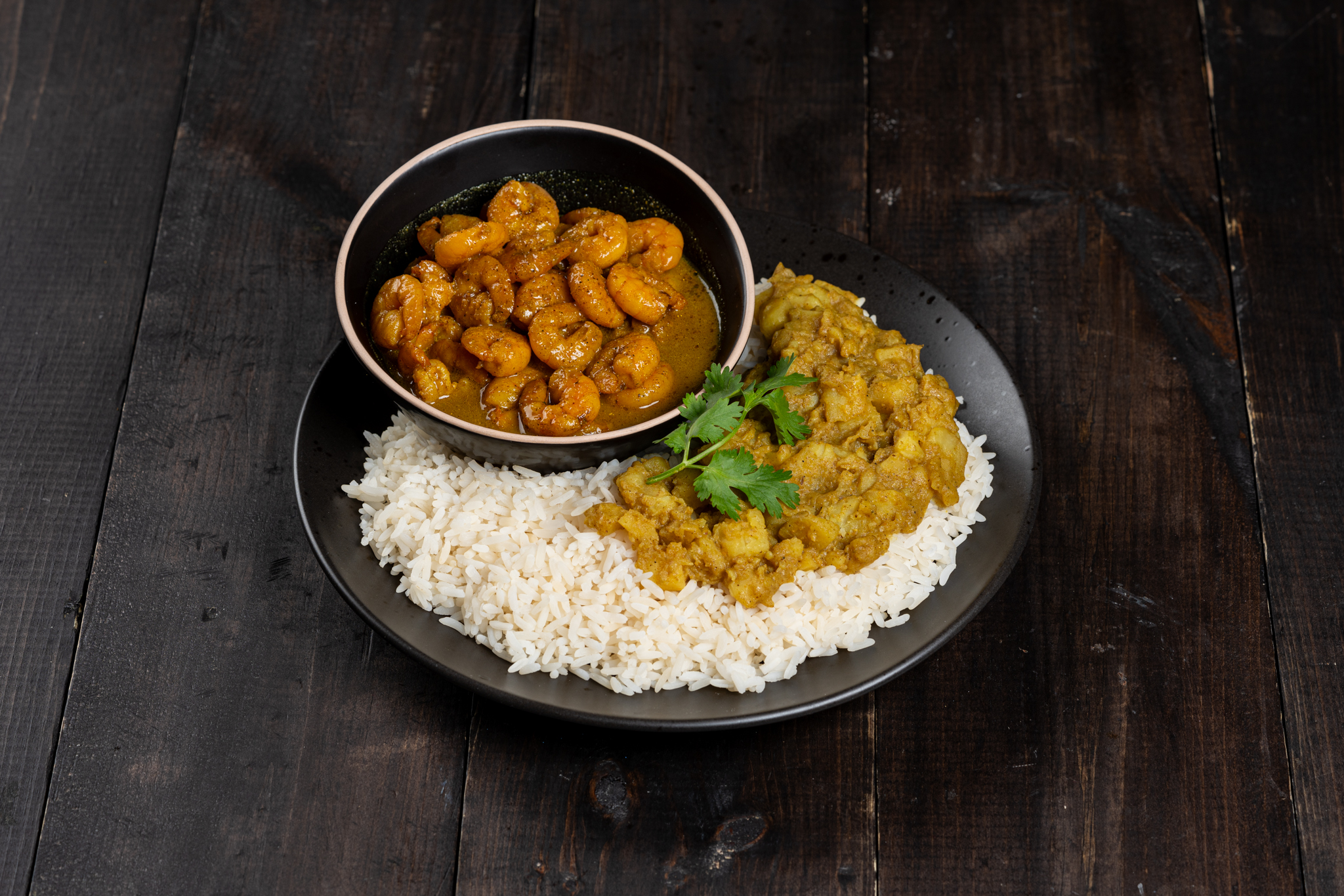 Curry Shrimp and Rice